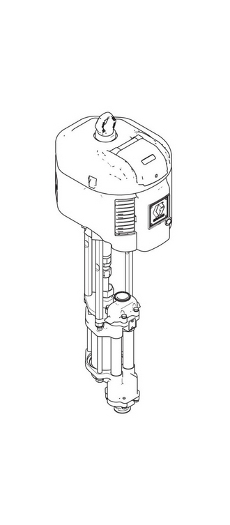 GRACO NXT High Flo Lubrication Oil Air Powered Pump